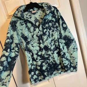 Columbia Tie-Dye Fleece Pullover
